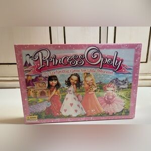NEW PRINCESS OPOLY BOARD GAME AN ENCHANTING GAME FOR LITTLE PRINCESSES